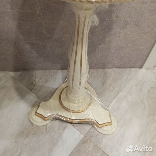 Подставка для цветов напольная деревянная