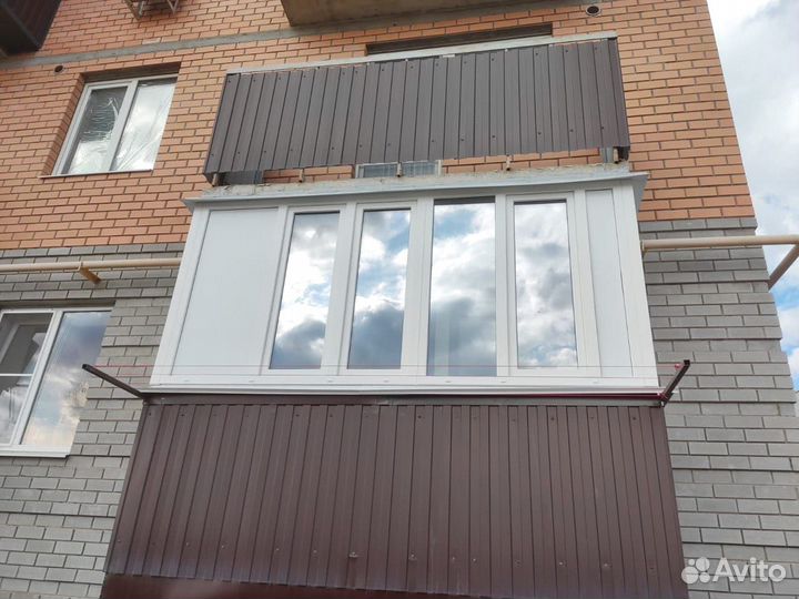 Пластиковые окна балконы под ключ