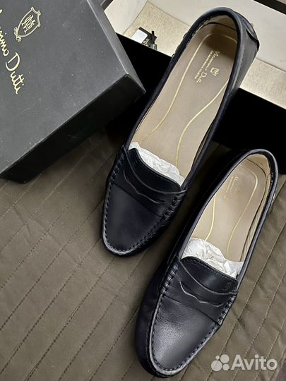 Мокасины жен Massimo Dutti оригинал,кожа