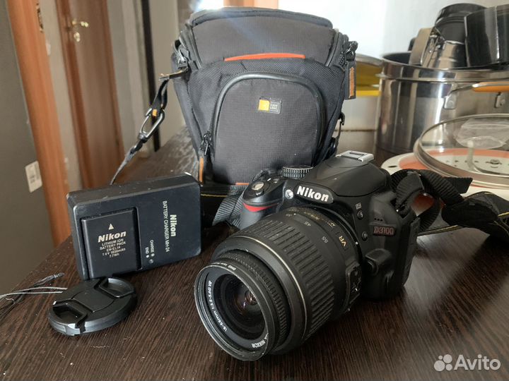 Зеркальный фотоаппарат nikon d3100