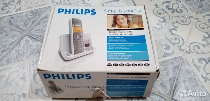 Радиотелефон philips