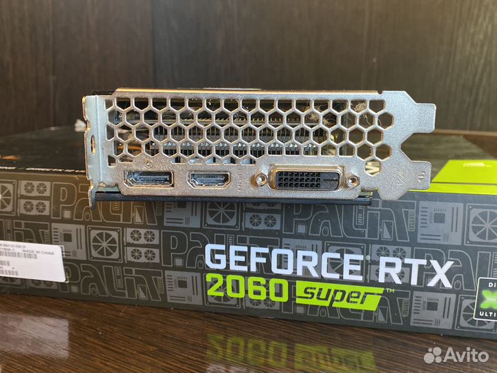 Видеокарта Palit GeForce RTX 2060 super Dual