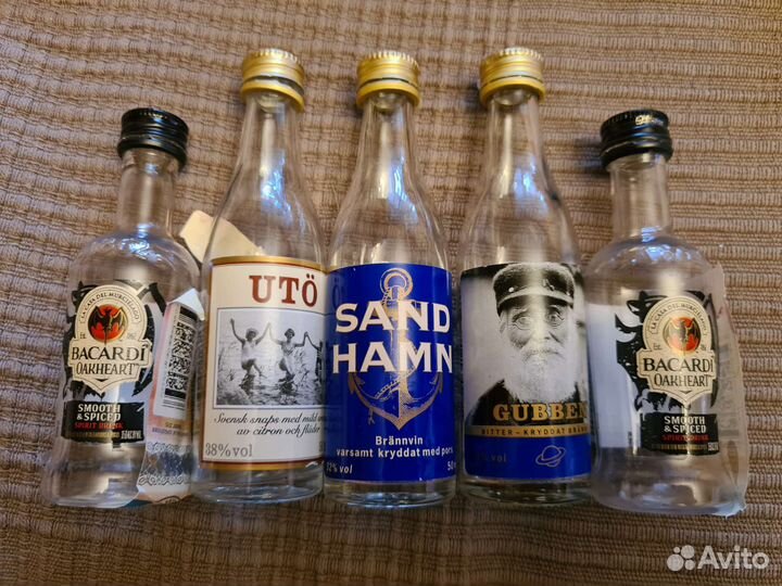 Mini бутылочки мини пустые