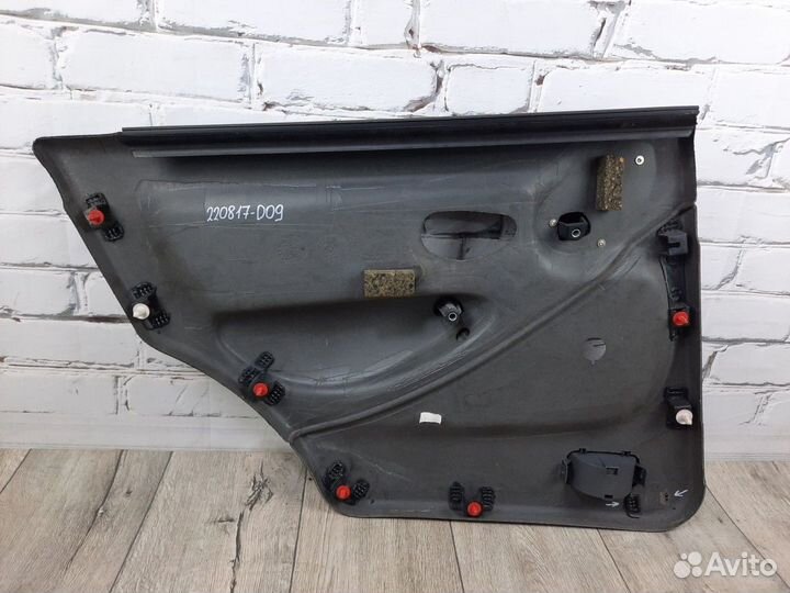 Обшивка двери задней правой Albea Альбеа