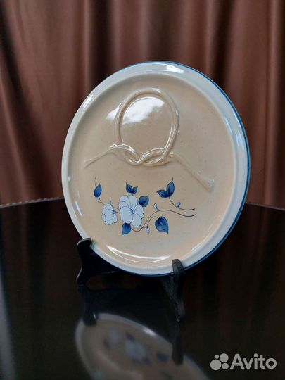 Тарелка декоративная фаянсовая Франция