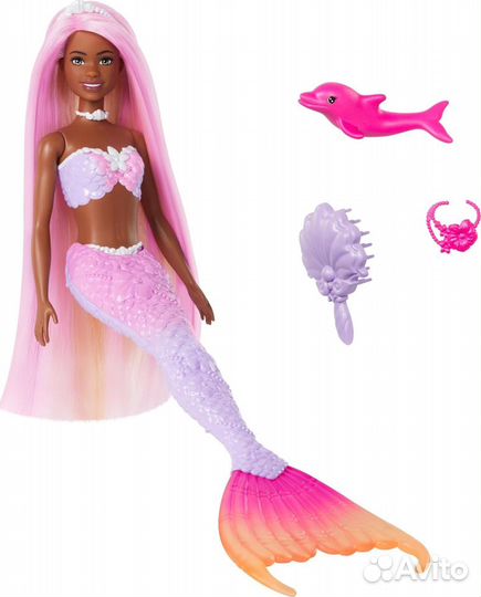 Barbie Mermaid Русалочка Малибу Барби, меняющая цв