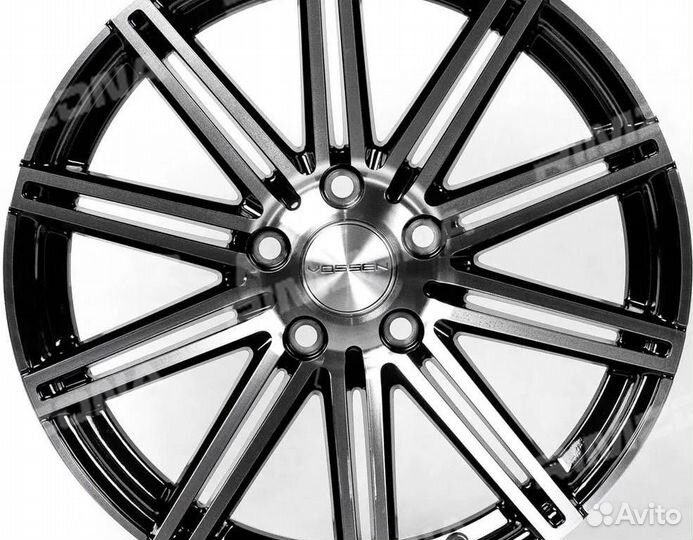 Литой диск в стиле vossen R18 5x114.3