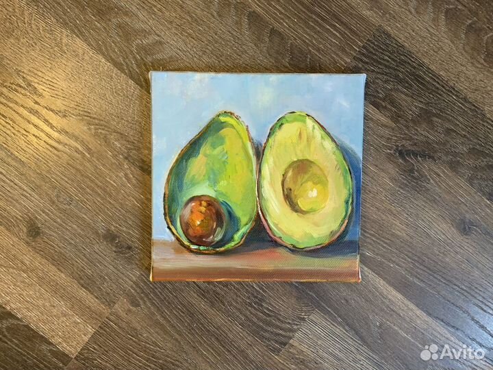 Картина маслом Авокадо