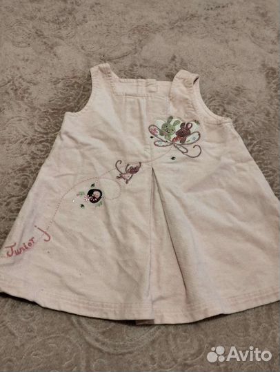 Джинсовые сарофанчики и курточка