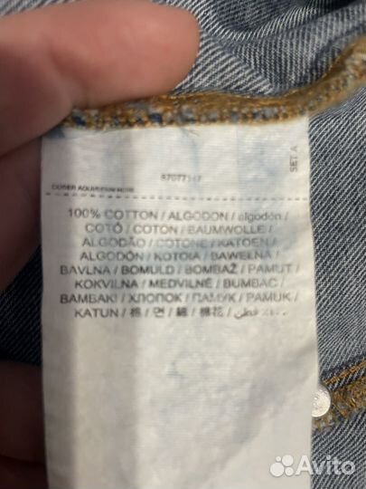 Джинсовая жилетка mango XL