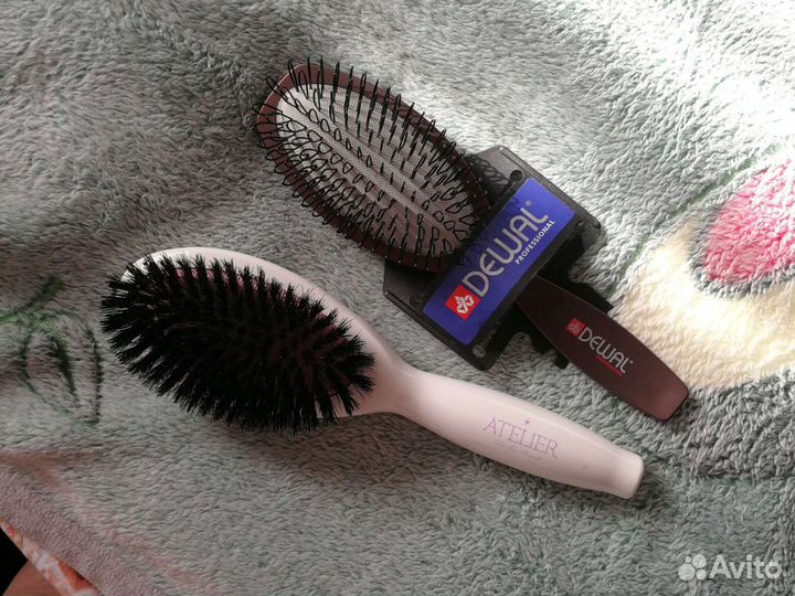 Расчёска щетка массажная dewal br6305 петельки