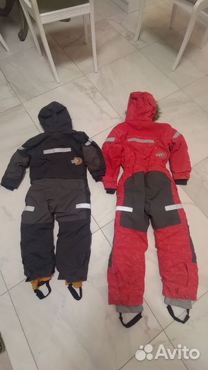 Комбинезон Didriksons 110,130. Reima 98, 122, флис