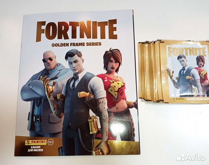Альбом Fortnite и 100 наклеек
