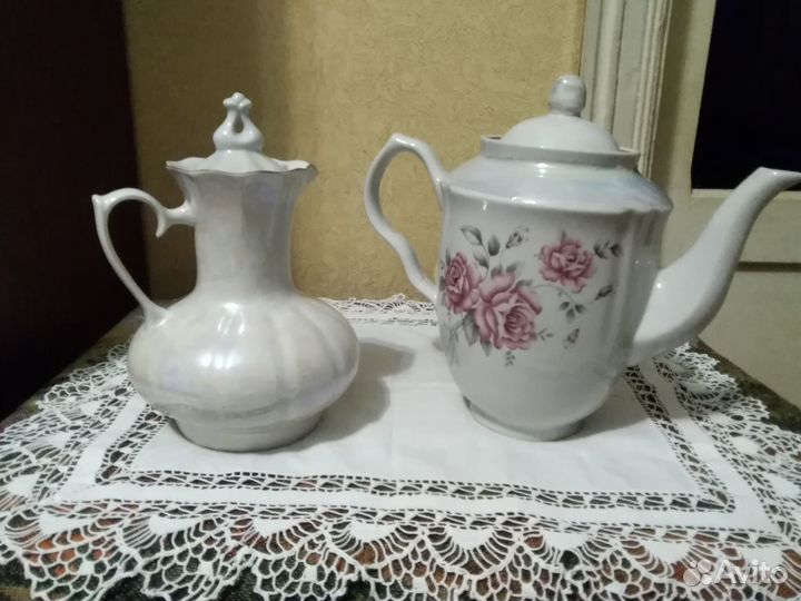 Чайник доливочный и кувшин для воды