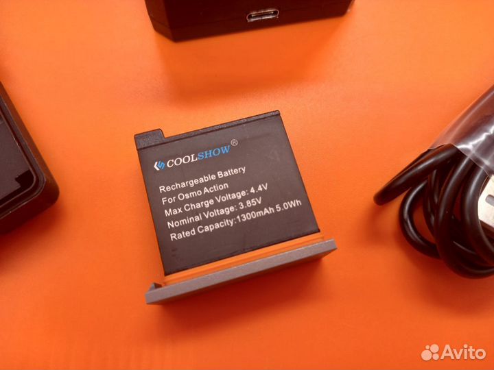 34440 Аккумуляторы для экшн-камеры DJI Osmo, 1300