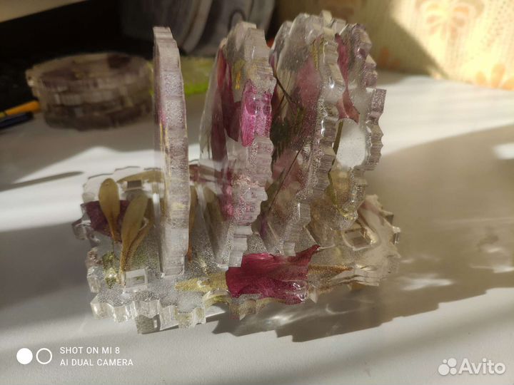 Набор из эпоксидной смолы с подставкой