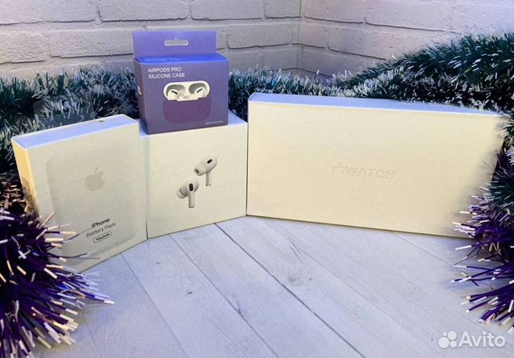 Уникальный комплект: Apple Watch 9 и AirPods Pro 2