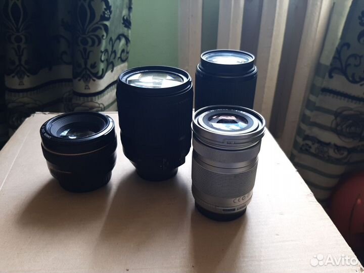 Объективы разные