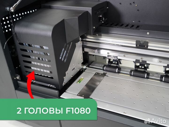 DTF принтер с 2 головами f1080 30 см + шейкер