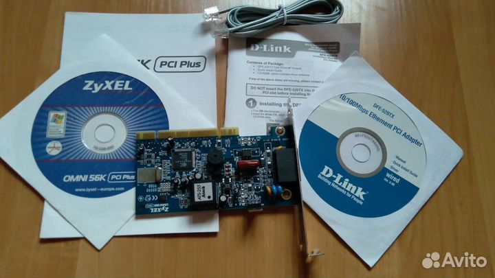 Модем zyxel omni PCI plus
