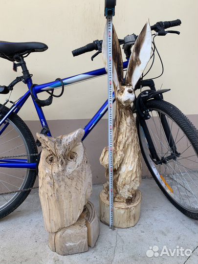 Фигура из дерева Сова