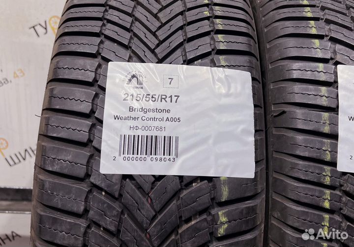Bridgestone Weather Control A005 215/55 R17 94Y