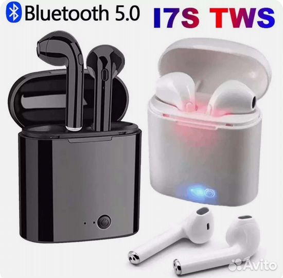Новые беспроводные наушники Bluetooth i7 TWS