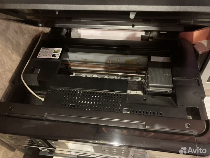 Принтер мфу Epson TX650 струйный, цветной