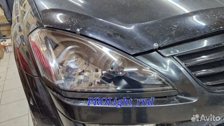 Тюнинг оптики фар и света SsangYong