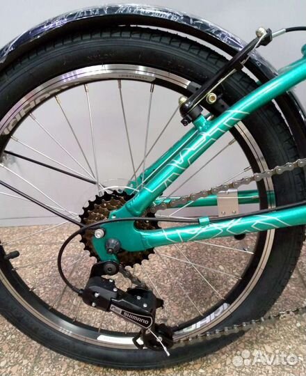 Велосипед складной Forward Enigma 2.0 20д. зеленый