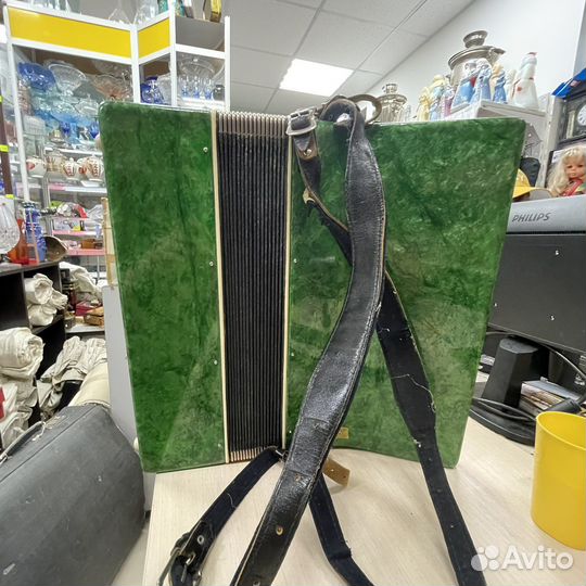 Аккордеон Березка в футляре СССР (Сзр)