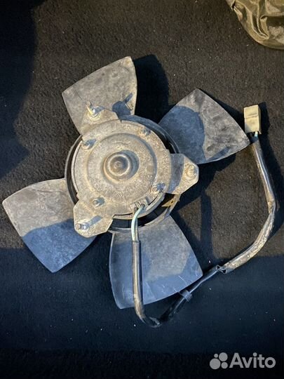 Вентилятор охлаждения радиатора приора