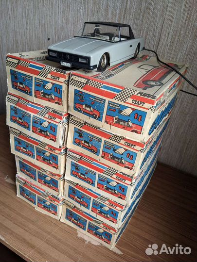Спортивный автомобиль ретро игрушка СССР