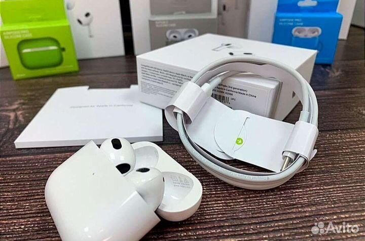 Наушники airpods 3 + чехол