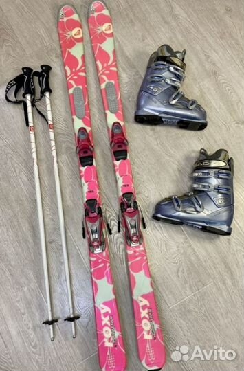 Горные лыжи Rossignol 130-178см и сноублейды