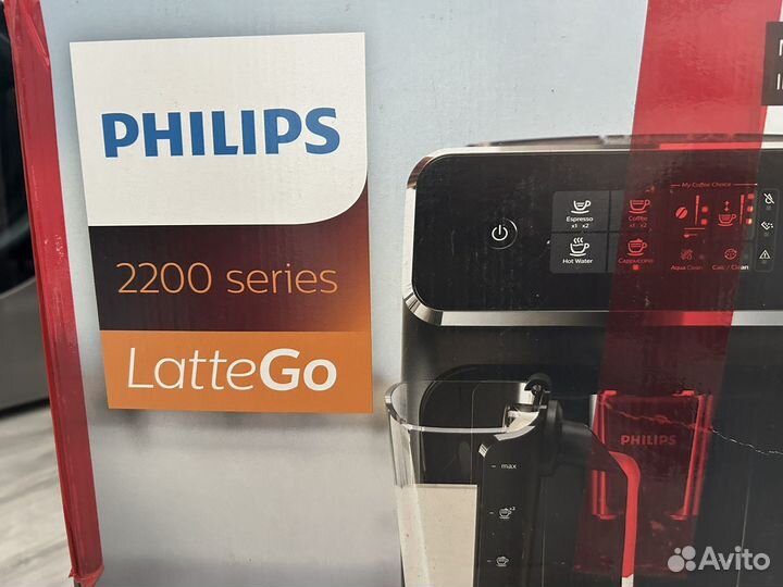 Кофемашина philips lattego 2200 ep 2236/40 новая