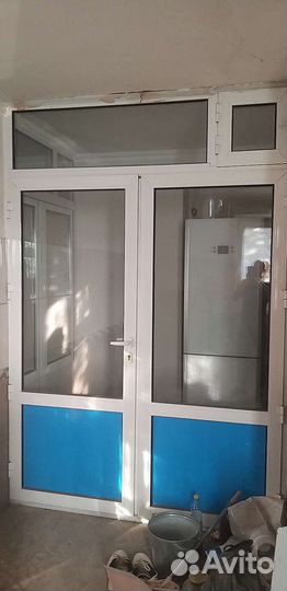 Алюминиевые входные группы бу