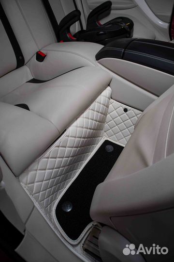 3D коврики из экокожи BMW 6 2015