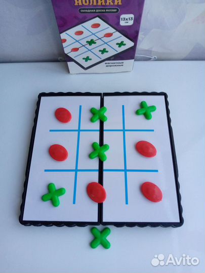 Игры настольные Кубики, Крестики-нолики