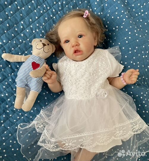 Кукла реборн из молда Саския