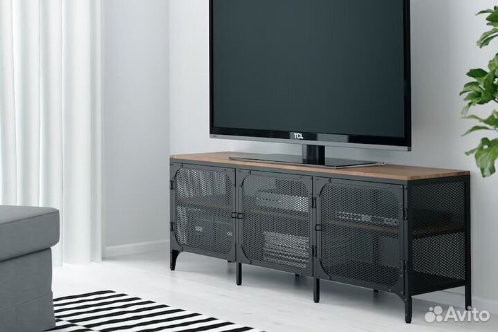 Тумба под телевизор икеа фьелльбо