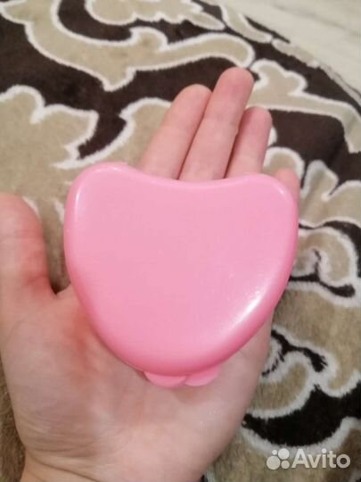 Футляр для хранения пластин розовый