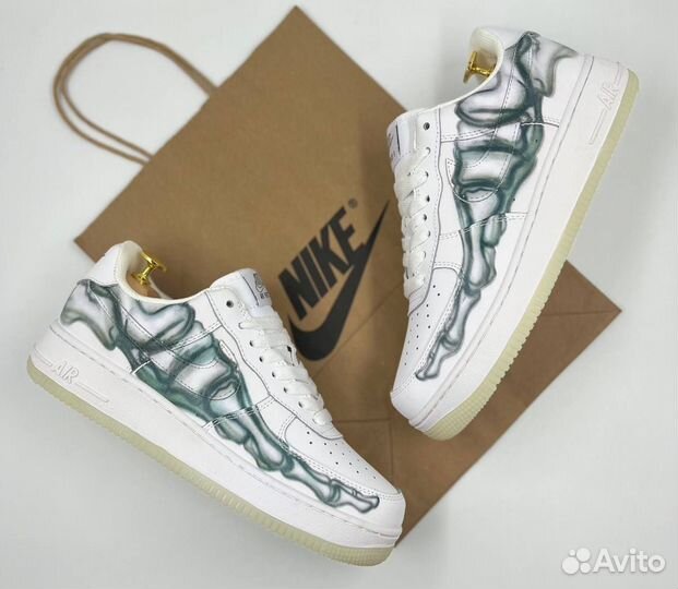 Кроссовки Nike Air Force 1 Skeleton Qs