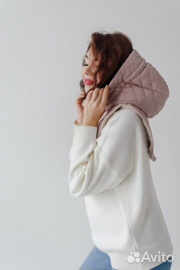 Съемный капюшон капор зимний