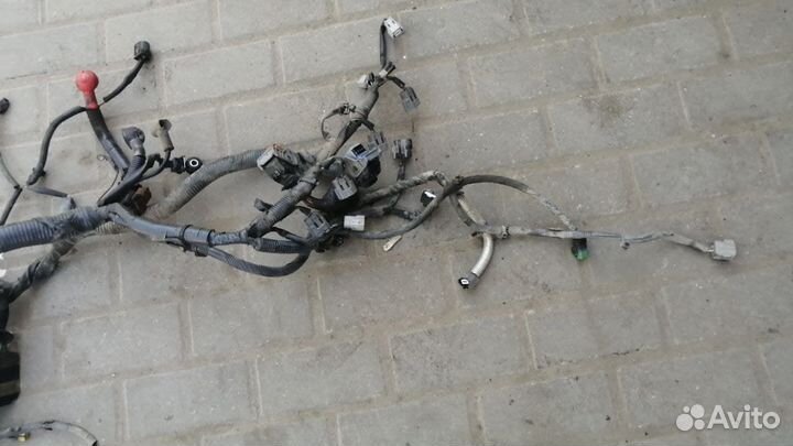 Проводка подкапотная nissan tiida c11 1.6L МКПП
