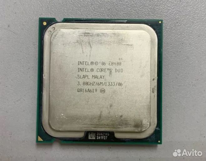 Процессор Intel Core 2 Duo E8400 LGA775