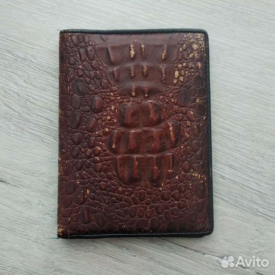 Обложка на паспорт натуральная кожа