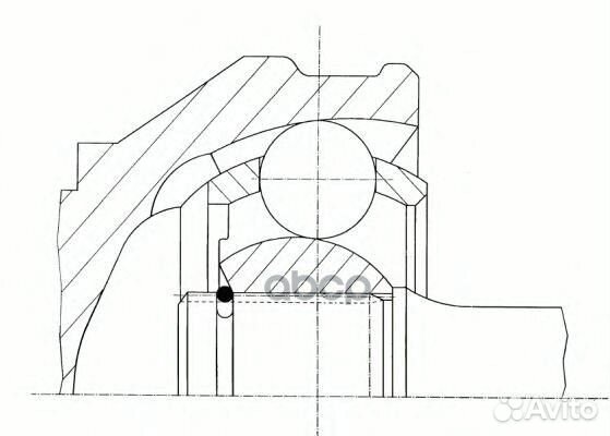Шрус кпп VW T4 94 302464 GKN