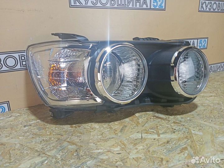 Фара правая Chevrolet Aveo T300 (11-15г) хром Э/К