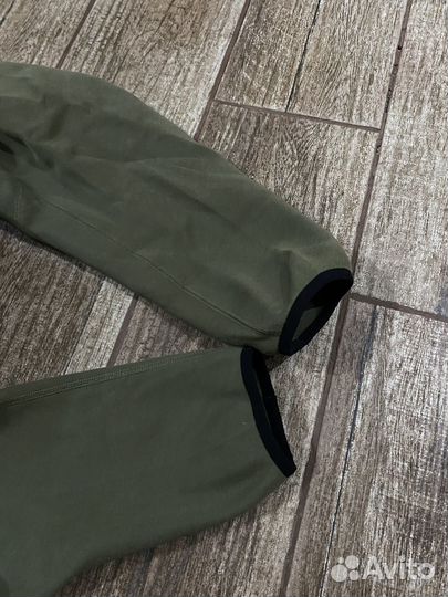 Оливковая зип худи Nike Tech Fleece XL оригинал